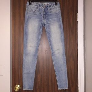 Blue Low Rise Jeans